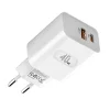 Adapter sieciowy USB w kolorze białym