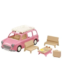 Akcesoria dla lalek "Family car with picnic supplies" - 3+