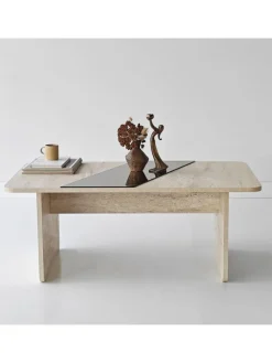 Ława "Favorite" w kolorze beżowym - 120 x 38 x 60 cm