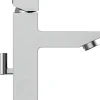 Bateria umywalkowa w kolorze srebrnym