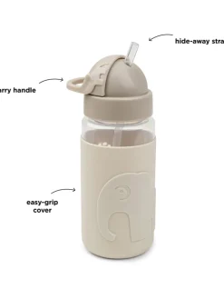 Bidon "Elphee" w kolorze beżowym - 350 ml