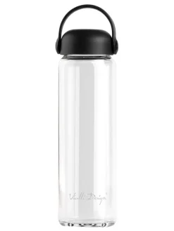 Bidon "Fuori" w kolorze czarnym - 540 ml