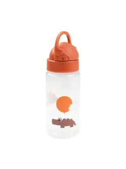 Bidon "Happy clouds" w kolorze pomarańczowym - 350 ml