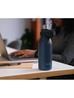 Bidon "Loop" w kolorze granatowym - 500 ml
