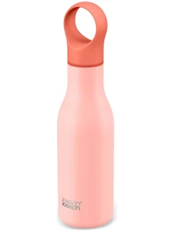 Bidon "Loop" w kolorze jasnoróżowym - 500 ml
