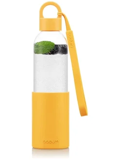 Bidon "Melior" w kolorze żółtym - 500 ml