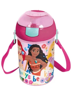 Bidon "Princess" w kolorze różowym - 450 ml