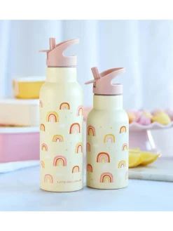 Bidon "Rainbows" w kolorze żółtym - 500 ml