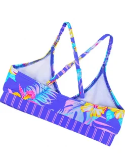 Bikini "Nixie" w kolorze niebieskim ze wzorem