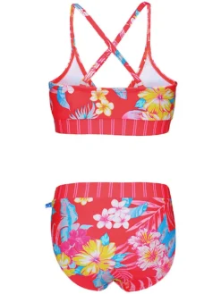 Bikini "Nixie" w kolorze różowym ze wzorem