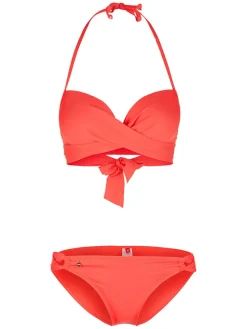Bikini w kolorze czerwonym