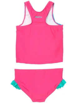Bikini w kolorze różowym ze wzorem