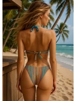 Bikini ze wzorem