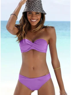 Biustonosz bikini "Spain" w kolorze lawendowym