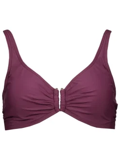 Biustonosz bikini w kolorze bordowym