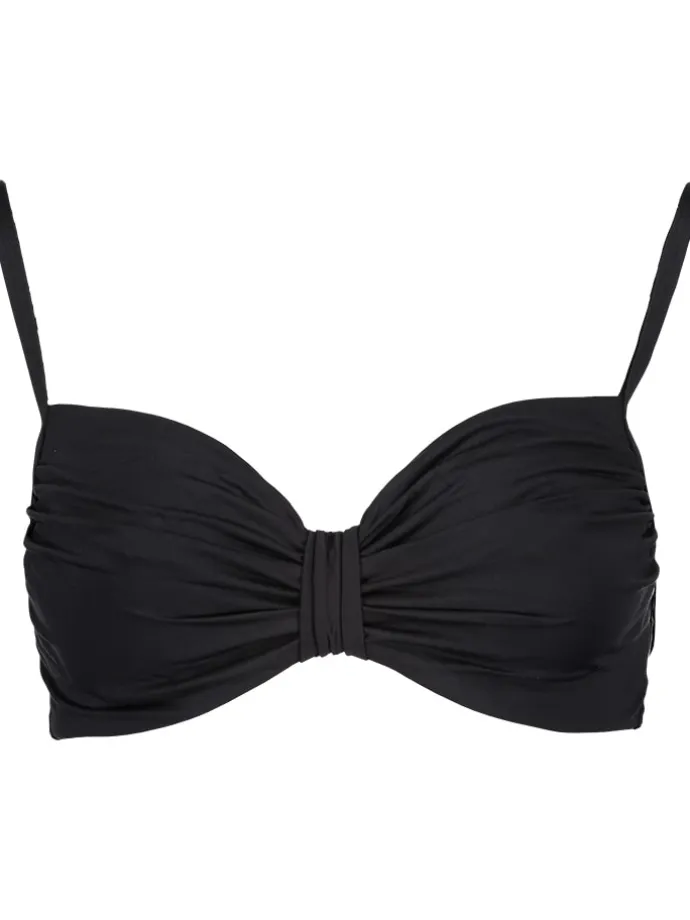 Biustonosz bikini w kolorze czarnym