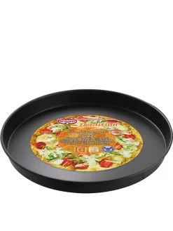 Blaszka "Tradition" w kolorze czarnym do pizzy - Ø 20 cm