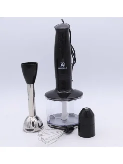 Blender ręczny 3w1 w kolorze czarnym - wys. 23 cm