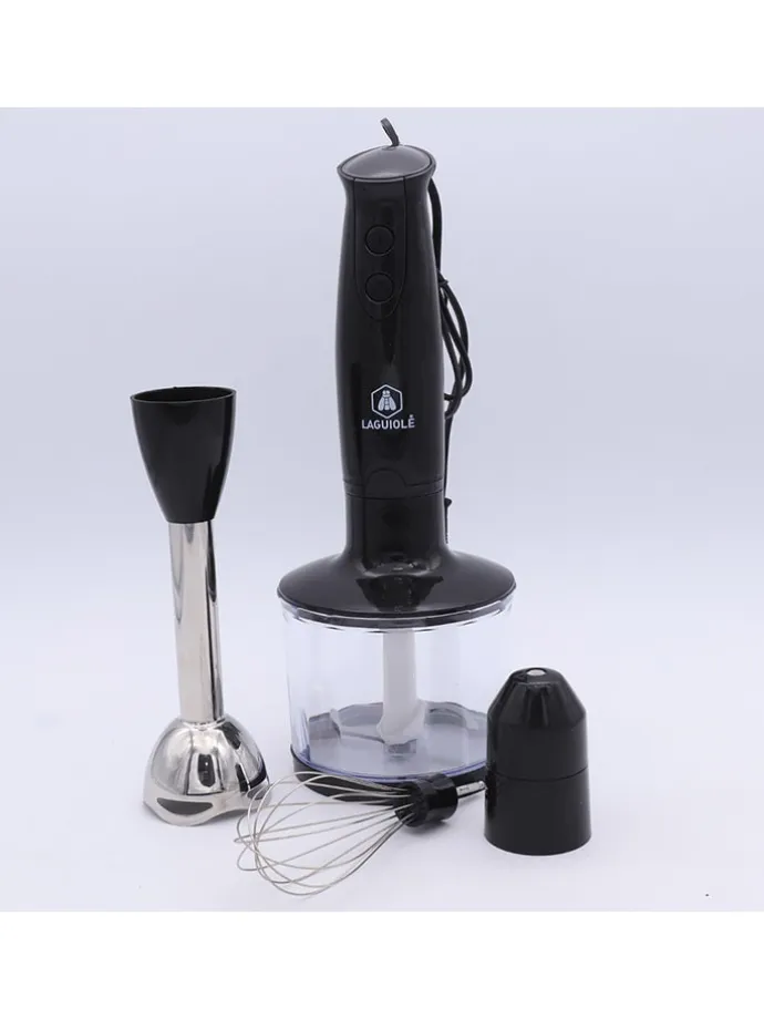 Blender ręczny 3w1 w kolorze czarnym - wys. 23 cm