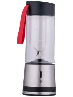 Blender w kolorze srebrno-czarnym do smoothie - 300 ml