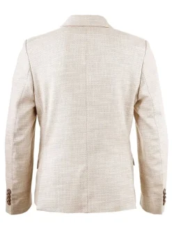 Blezer - Slim fit - w kolorze beżowym