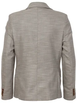 Blezer - Slim fit - w kolorze beżowym