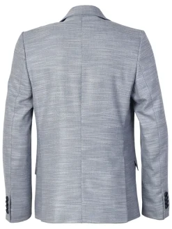 Blezer - Slim fit - w kolorze błękitnym