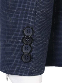 Blezer - Slim fit - w kolorze granatowym
