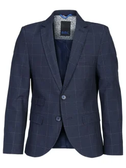 Blezer - Slim fit - w kolorze granatowym