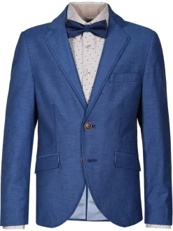 Blezer - Slim fit - w kolorze niebieskim