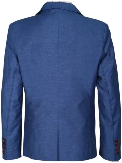 Blezer - Slim fit - w kolorze niebieskim