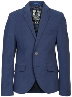 Blezer - Slim fit - w kolorze niebieskim