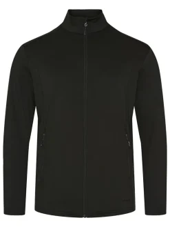 Bluza polarowa "Stuben" w kolorze czarnym