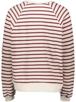 Bluza w kolorze beżowo-czerwonym