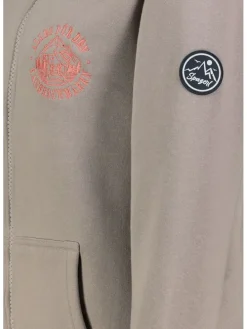 Bluza w kolorze beżowo-szarym