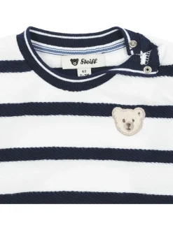 Bluza w kolorze biało-granatowym