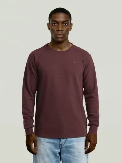Bluza w kolorze bordowym