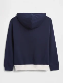 Bluza w kolorze granatowo-kremowym