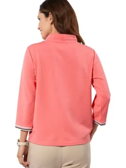 Bluza w kolorze koralowym
