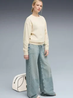 Bluza w kolorze kremowym