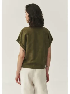 Bluzka w kolorze khaki