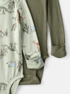Body (2 szt.) w kolorze khaki