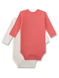 Body (2 szt.) w kolorze pomarańczowo-białym