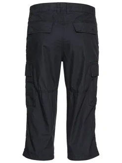 Bojówki - Regular fit - w kolorze granatowym
