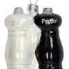 Bombka "Pepper & Salt" w kolorze biało-czarnym - wys. 7,6 cm