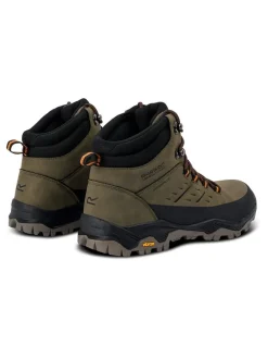 Botki trekkingowe "Blake" w kolorze khaki