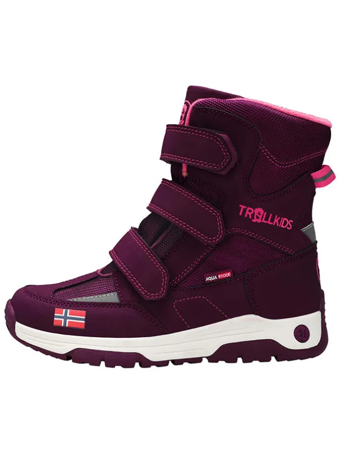 Botki zimowe "Lofoten XT" w kolorze fioletowym