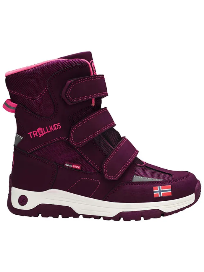 Botki zimowe "Lofoten XT" w kolorze fioletowym