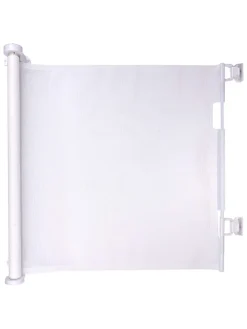 Bramka ochronna w kolorze białym dla psów - szer. 160 cm