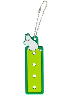 Brelok "Moomintroll" w kolorze zielonym do kluczy - dł. 12 cm